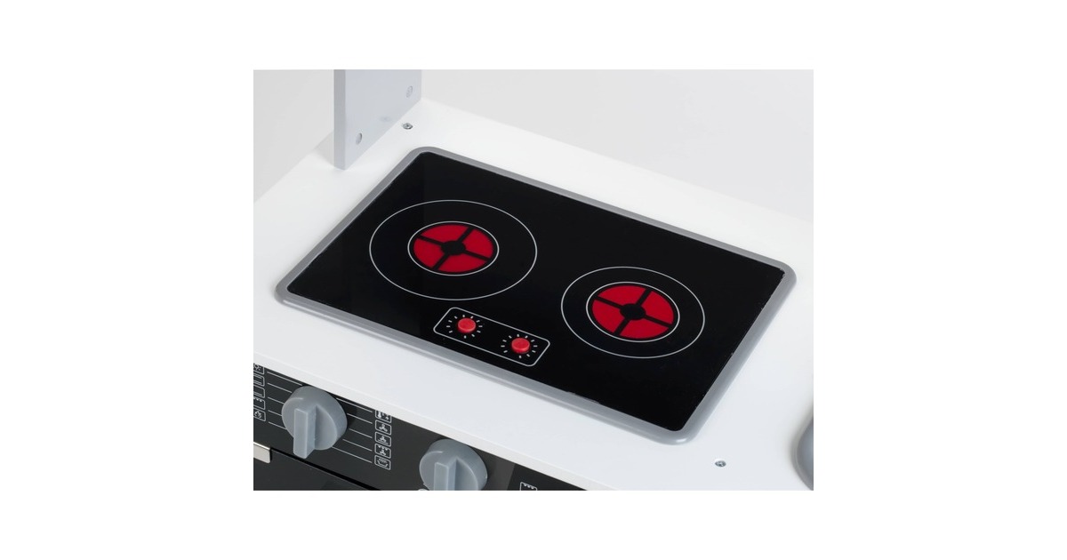 Theo Klein Miele Holz-Spielzeugküche, Spielküche(hellgrau)