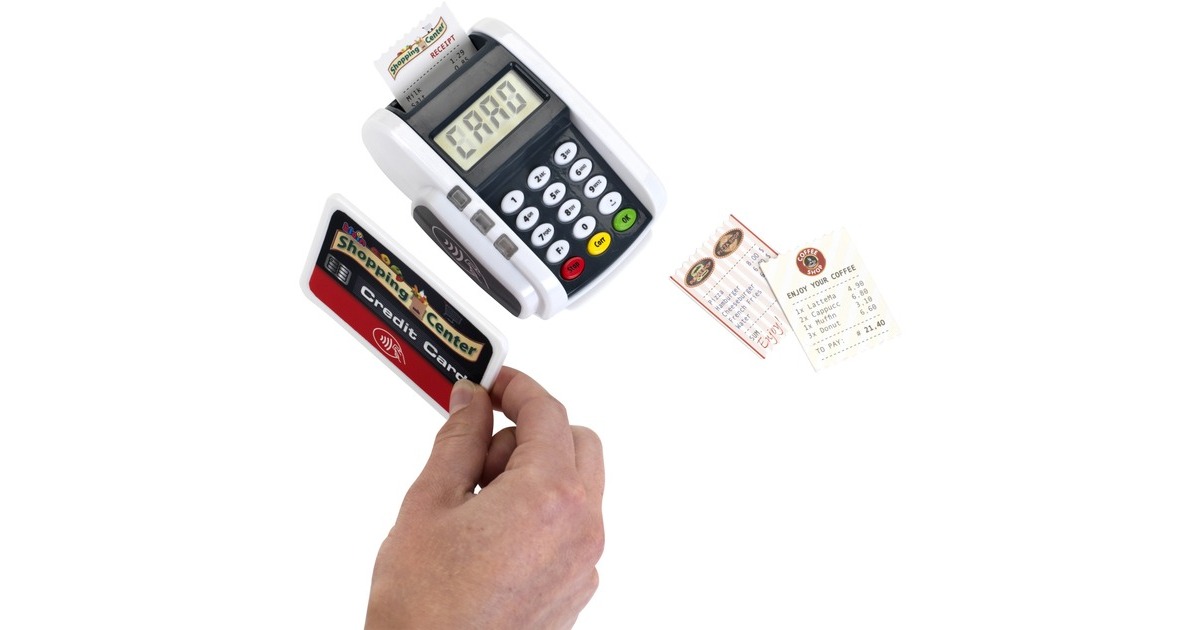 Theo Klein POS-Terminal mit Licht & Sound, Kaufladen