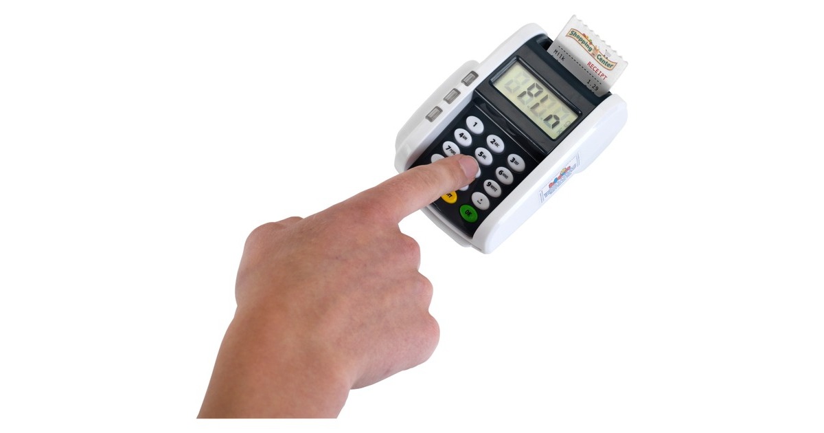Theo Klein POS-Terminal mit Licht & Sound, Kaufladen