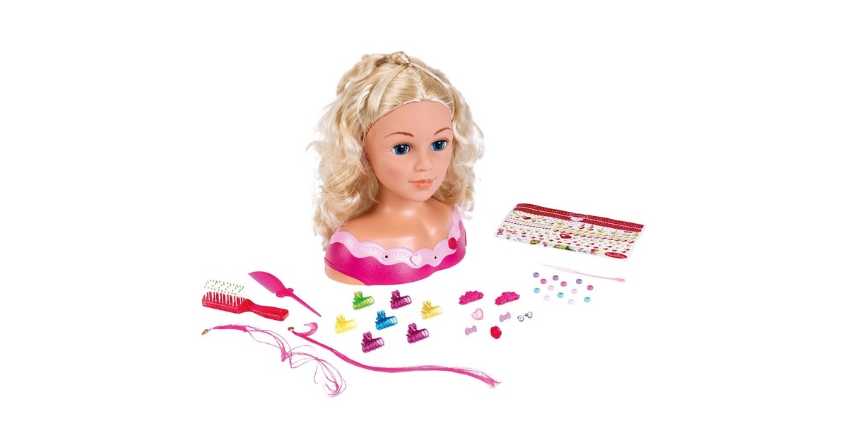 Theo Klein Princess Coralie Schmink- und Frisierkopf "Emma"