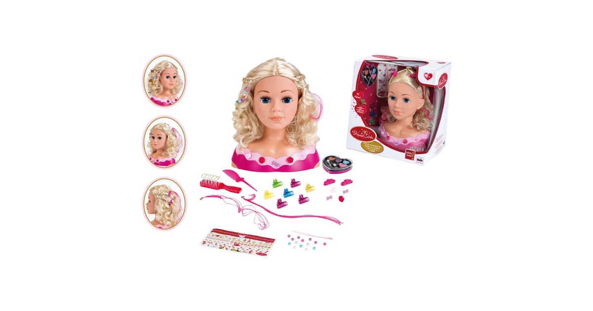 Theo Klein Princess Coralie Schmink- und Frisierkopf 