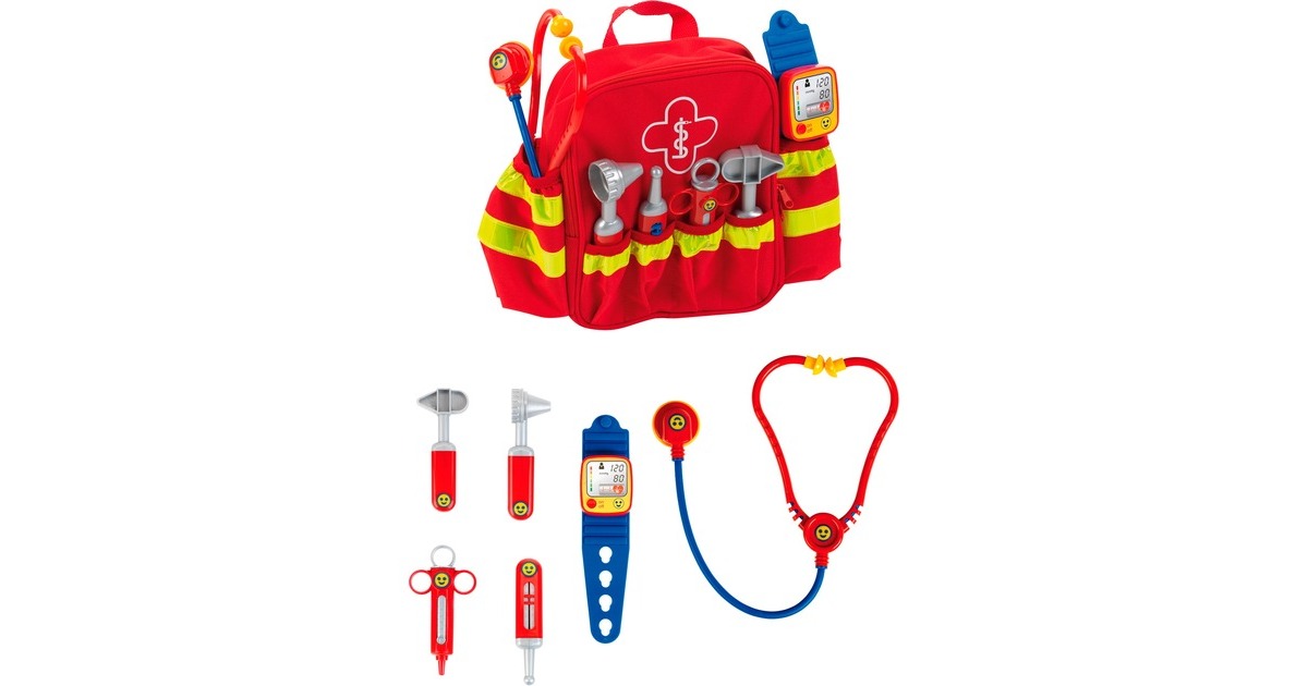 Theo Klein Rettungs-Rucksack, Rollenspiel(rot)