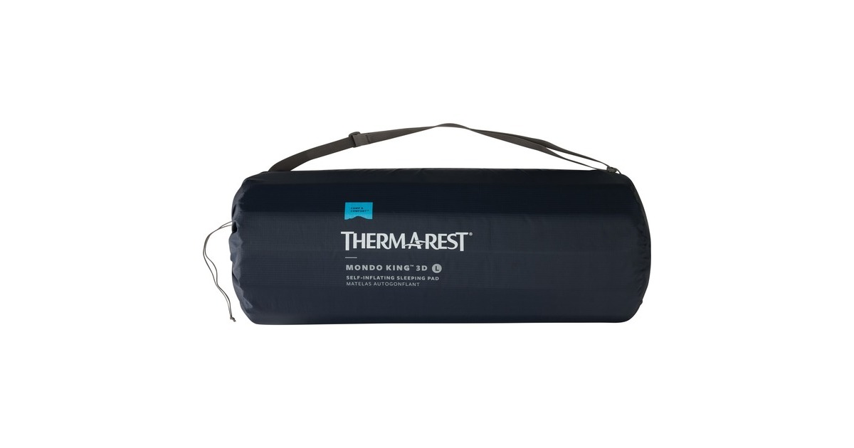 Therm-a-Rest MondoKing 3D Large 13225, Camping-Matte(blau, Poseidon Blue)