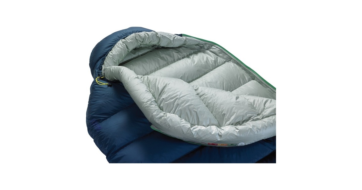 Therm-a-Rest Schlafsack Hyperion 20F/-6C Long(blau, Farbe: Deep Pacific)