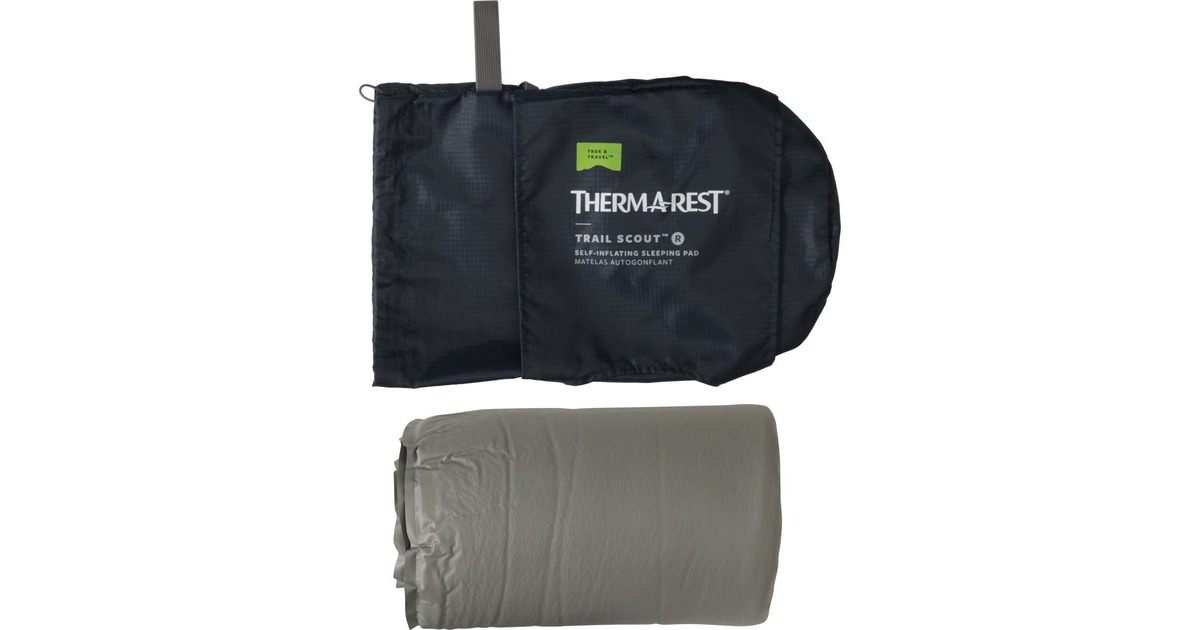 Therm-a-Rest Trail Scout Large 11455, Camping-Matte(dunkelgrün, Deep Forest)