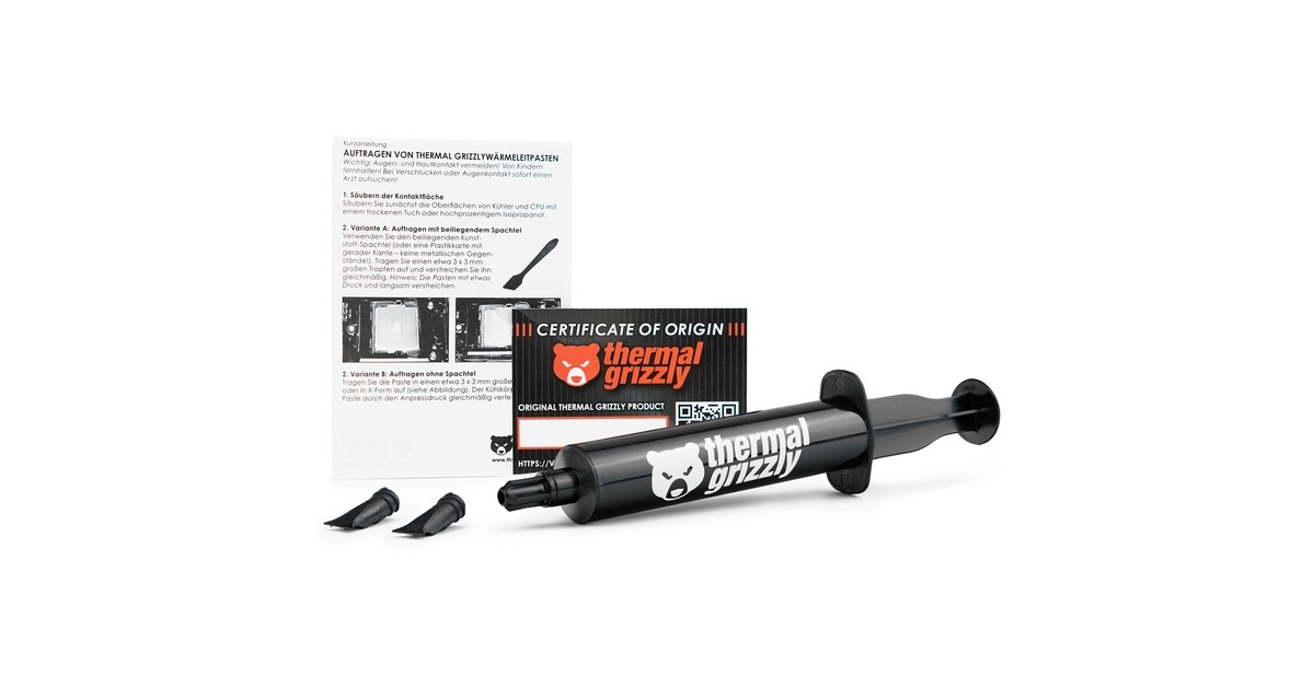 Thermal Grizzly Aeronaut - 26g / 10ml, Wärmeleitpasten
