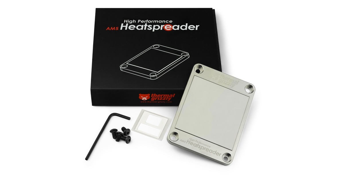 Thermal Grizzly High Performance Heatspreader AM5, Kühlkörper