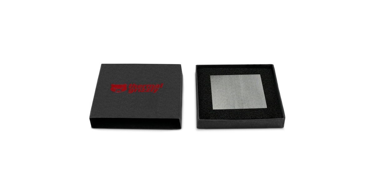 Thermal Grizzly KryoSheet 38 x 38 mm, Wärmeleitpads(anthrazit)