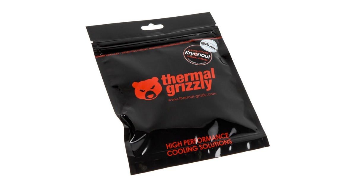 Thermal Grizzly Kryonaut 5,55 g / 1,5 ml, Wärmeleitpasten(hellgrau)