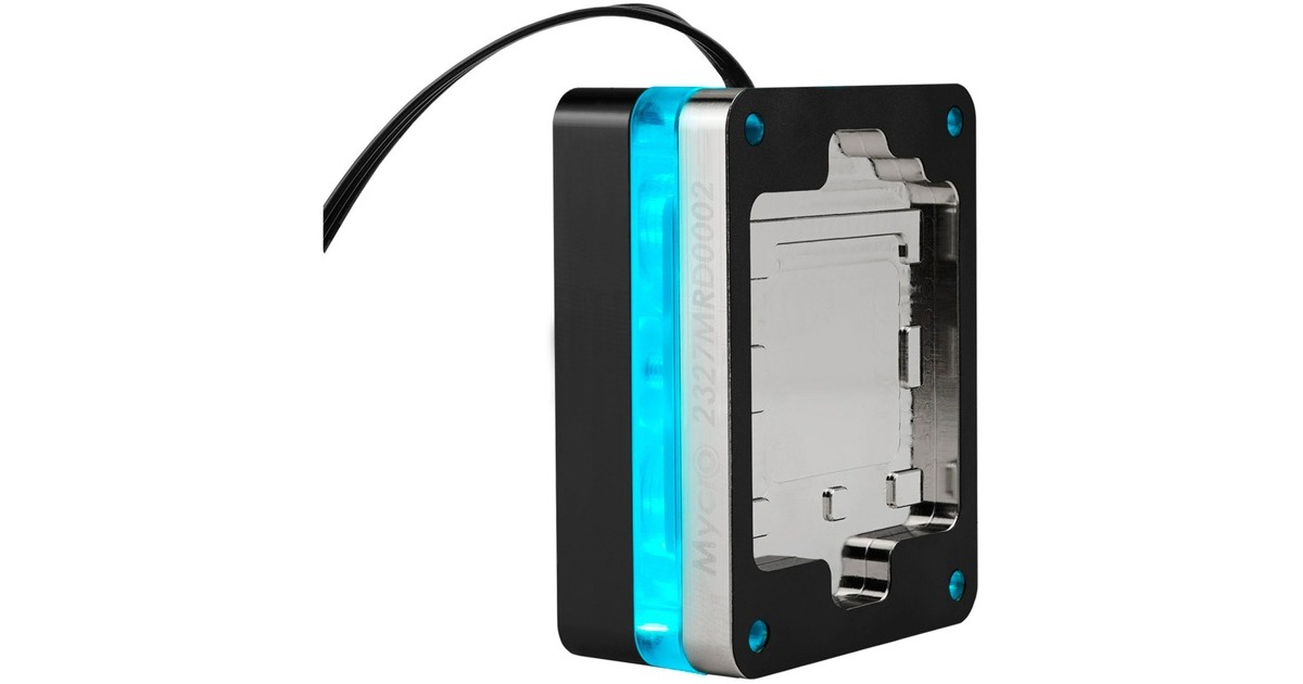 Thermal Grizzly Mycro Direct-Die ARGB, Kühlkörper(schwarz/silber)