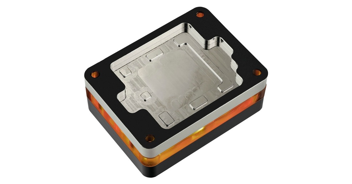 Thermal Grizzly Mycro Direct-Die ARGB, Kühlkörper(schwarz/silber)