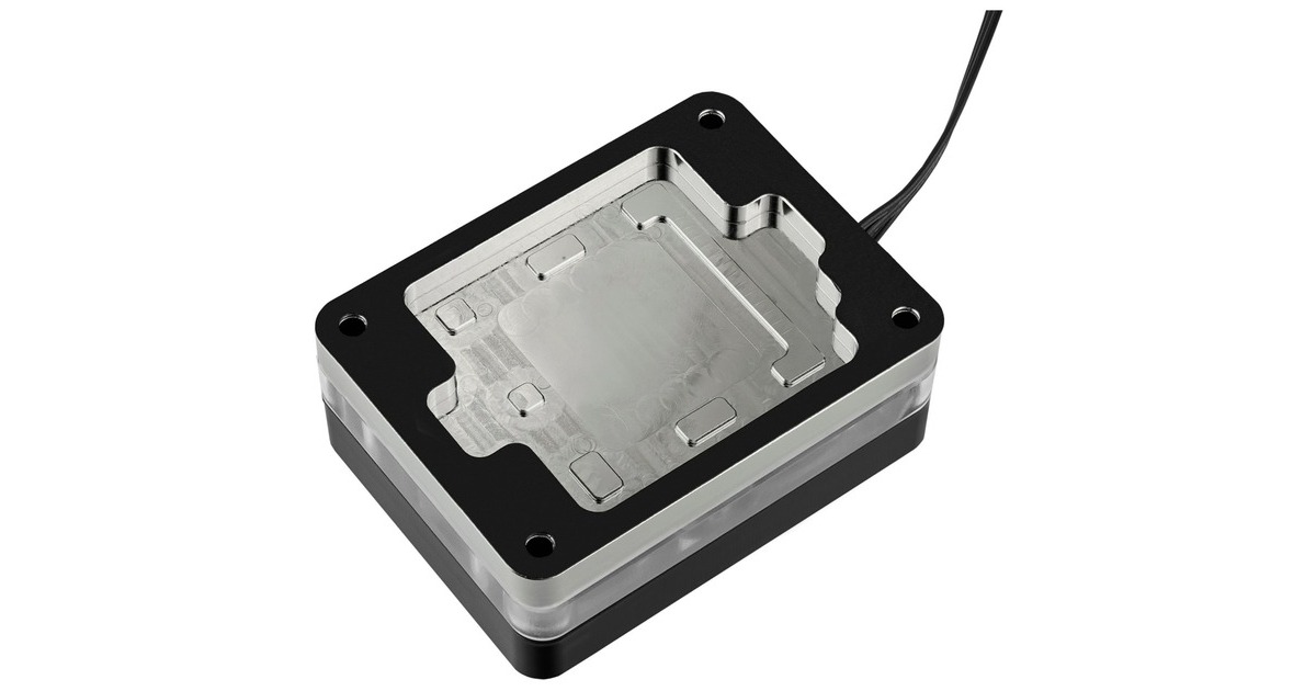 Thermal Grizzly Mycro Direct-Die ARGB, Kühlkörper(schwarz/silber)