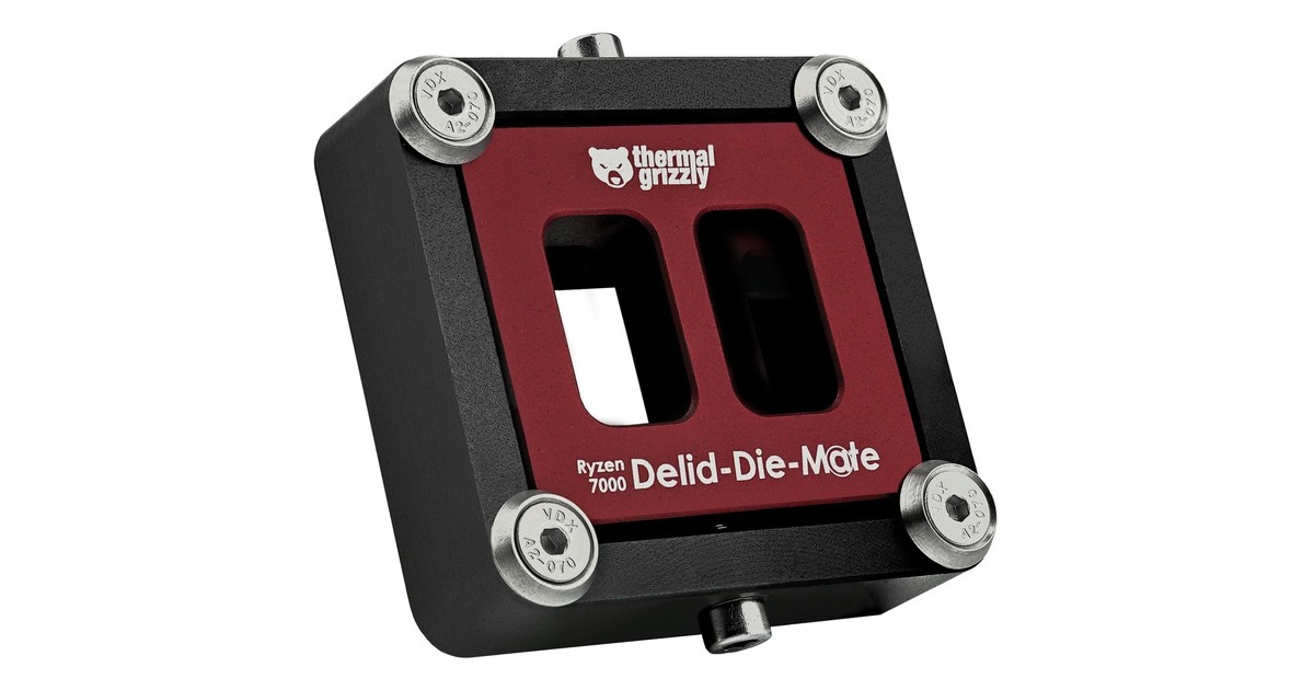 Thermal Grizzly Ryzen 7000 Delid-Die-Mate, Montagewerkzeug Thermal Grizzly Ryzen 7000 Delid-Die-Mate, Montagewerkzeug