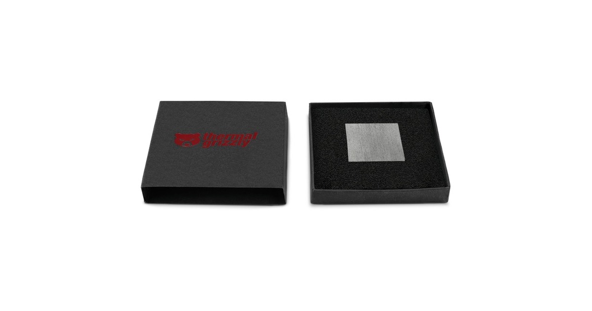 Thermal Grizzly Thermal Grizzly KryoSheet 25 x 25 mm, Wärmeleitpads(anthrazit)