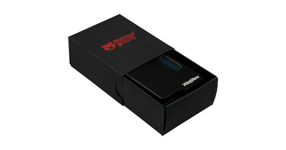 Thermal Grizzly WireView GPU 1x8Pin PCIe, Reversed, Messgerät(schwarz)