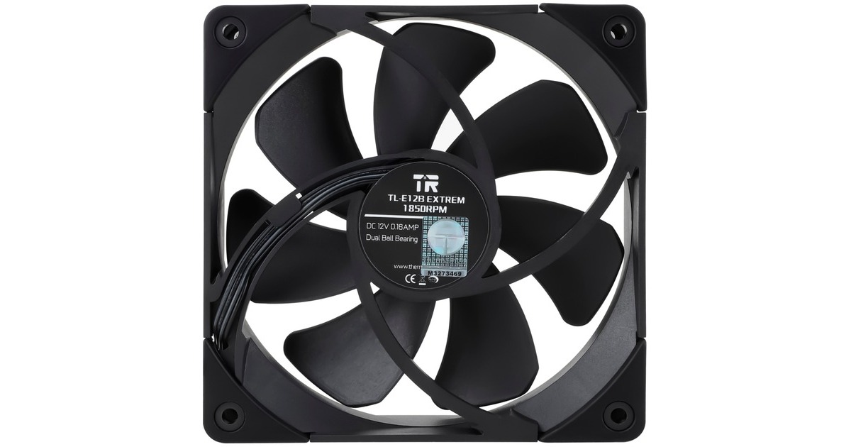 Thermalright TL-E12B Extrem, Gehäuselüfter
