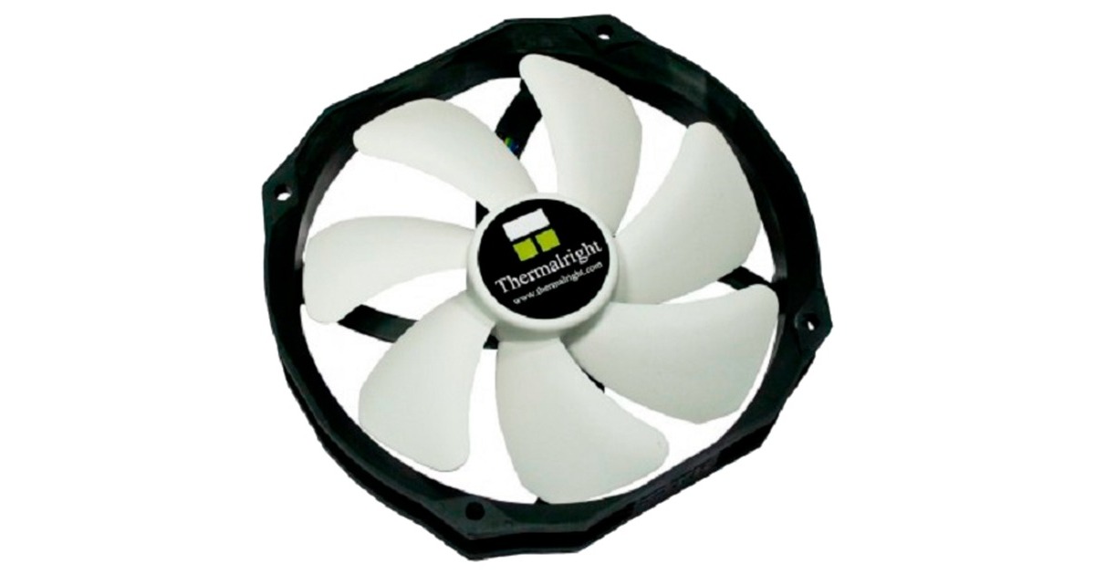 Thermalright TY 147A, Gehäuselüfter(weiß/schwarz)