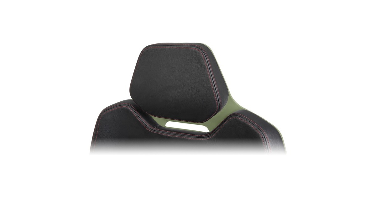 Thermaltake ARGENT E700 Design by Studio F. A. Porsche, Gaming-Stuhl(grün/schwarz, Matcha Green)