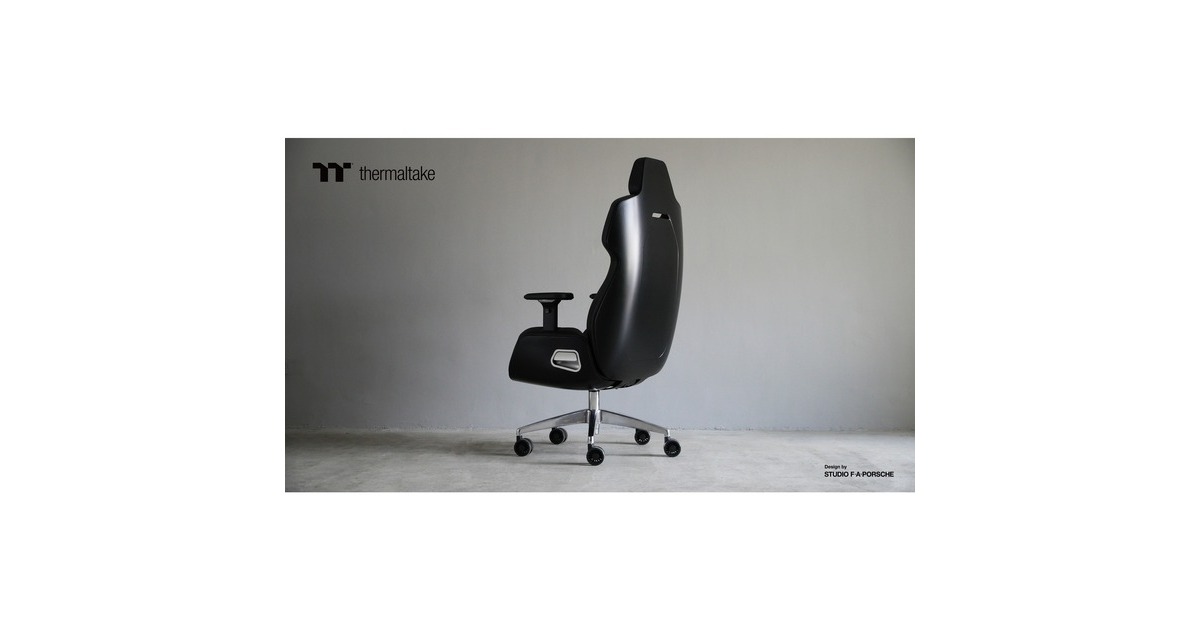 Thermaltake ARGENT E700 Design by Studio F. A. Porsche, Gaming-Stuhl(petrol/schwarz, Ocean Blue)