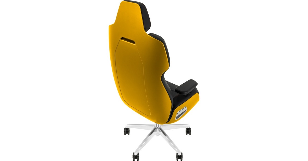 Thermaltake ARGENT E700 Design by Studio F. A. Porsche, Gaming-Stuhl(gelb/schwarz, Sanga Yellow)