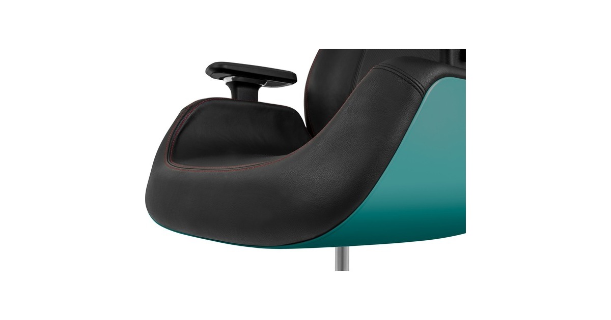 Thermaltake ARGENT E700 Design by Studio F. A. Porsche, Gaming-Stuhl(türkis/schwarz, Turquoise)
