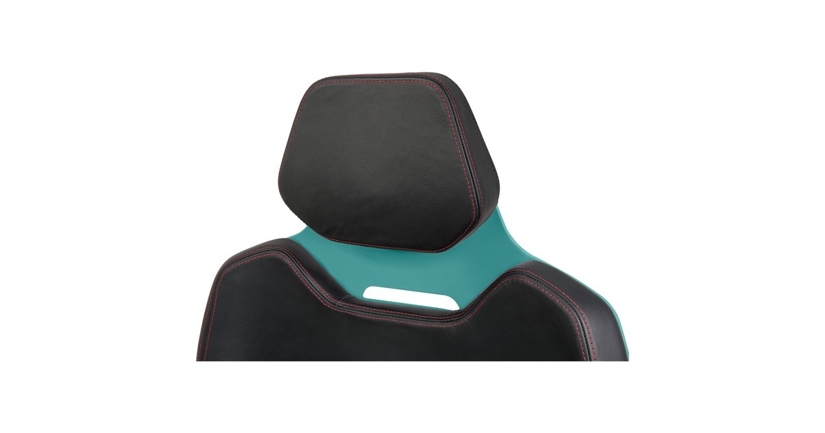 Thermaltake ARGENT E700 Design by Studio F. A. Porsche, Gaming-Stuhl(türkis/schwarz, Turquoise)