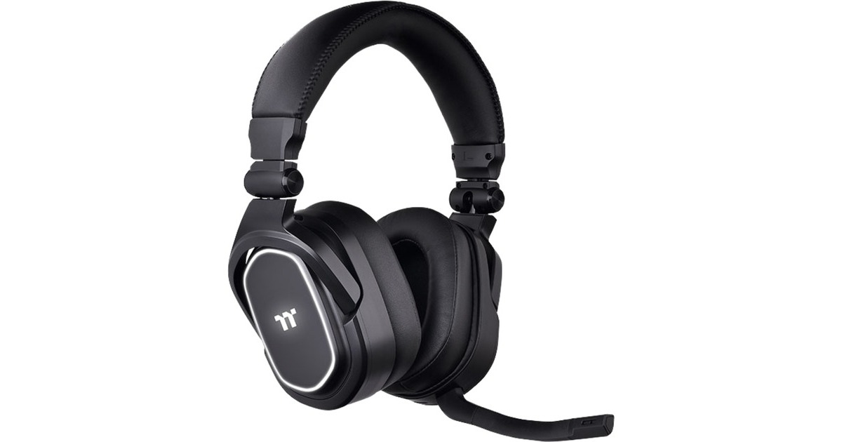 Thermaltake ARGENT H5 RGB Wireless, Gaming-Headset(schwarz, USB-C, Klinke) Thermaltake ARGENT H5 RGB Wireless, Gaming-Headset(schwarz, USB-C, Klinke)
