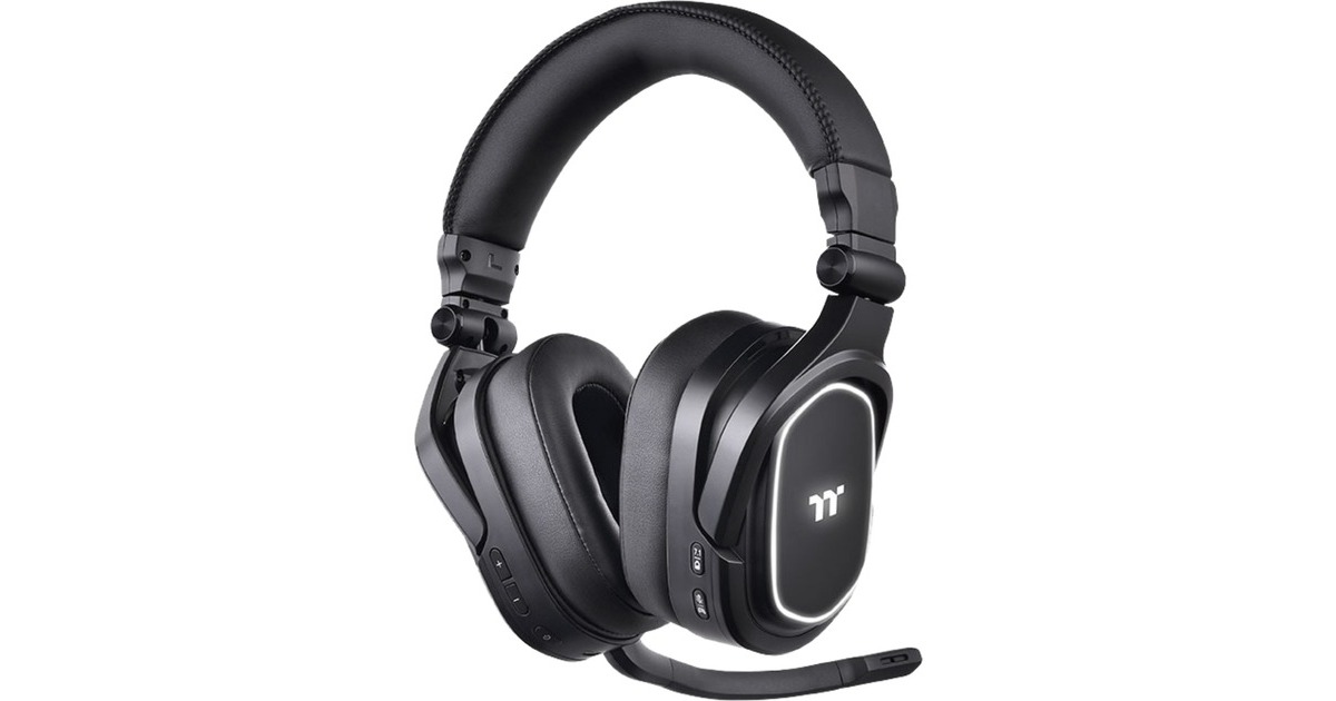 Thermaltake ARGENT H5 RGB Wireless, Gaming-Headset(schwarz, USB-C, Klinke)