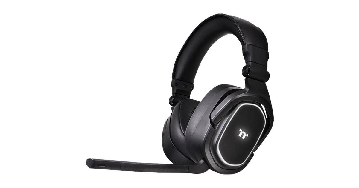 Thermaltake ARGENT H5 RGB Wireless, Gaming-Headset(schwarz, USB-C, Klinke)