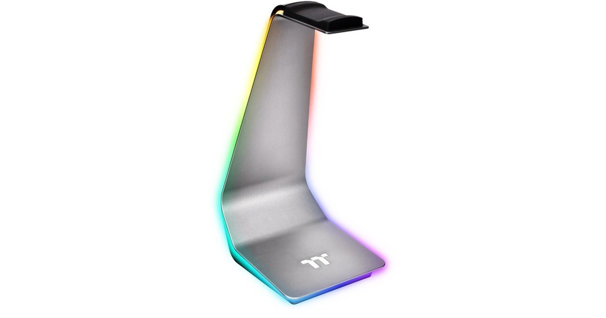 Thermaltake ARGENT HS1 RGB Headset Stand, Halterung(grau) Thermaltake ARGENT HS1 RGB Headset Stand, Halterung(grau)