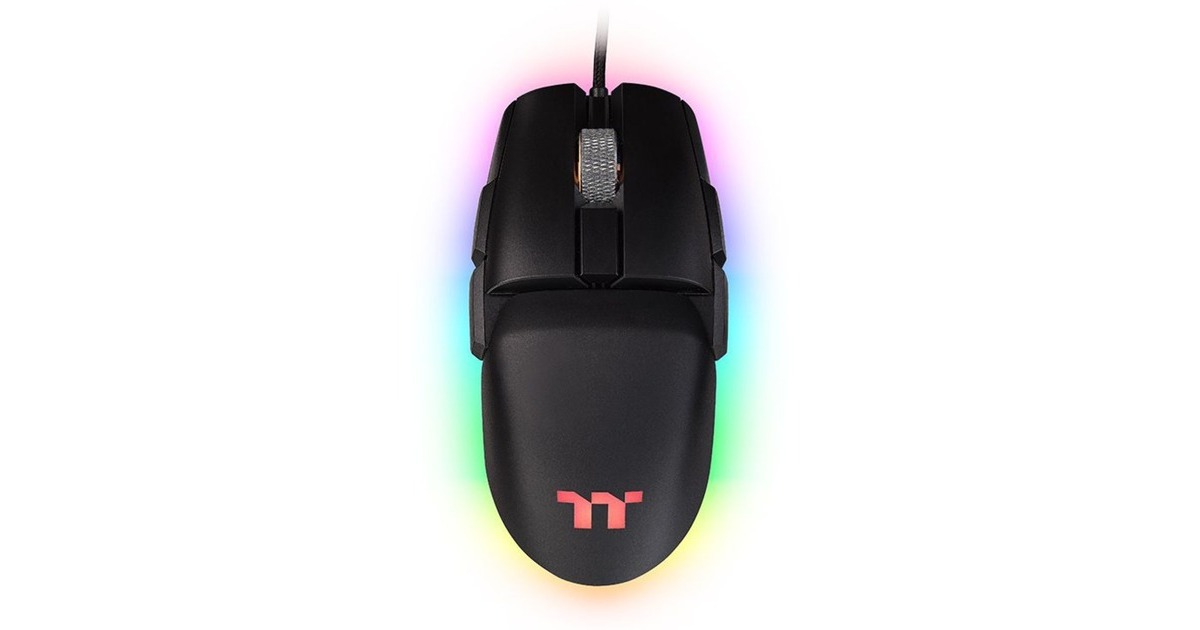 Thermaltake ARGENT M5 RGB, Gaming-Maus(schwarz)