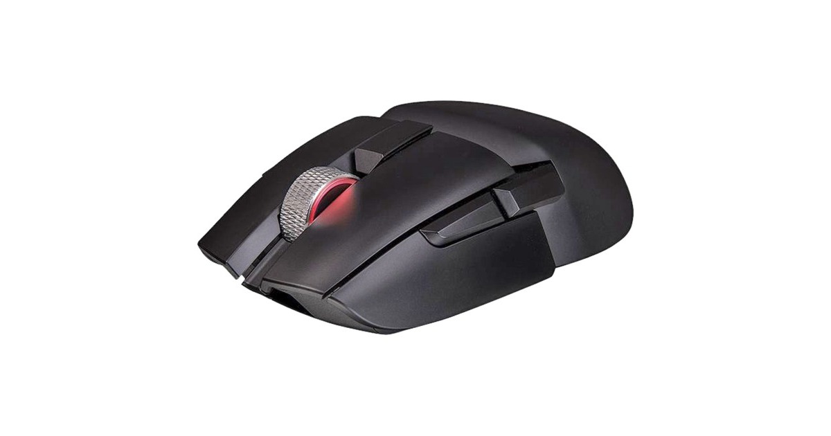 Thermaltake ARGENT M5 Wireless RGB, Gaming-Maus(schwarz)