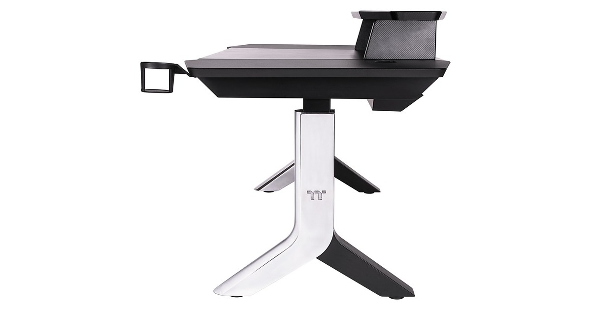 Thermaltake ARGENT P900 Smart Gaming Desk, Gaming-Tisch(schwarz)