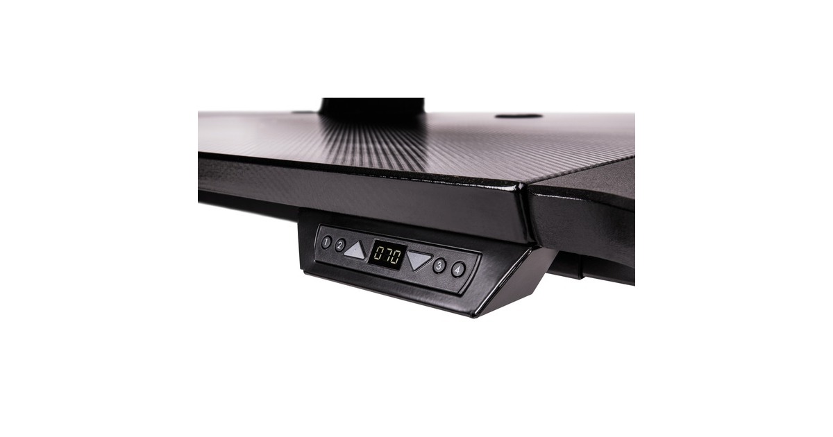 Thermaltake ARGENT P900 Smart Gaming Desk, Gaming-Tisch(schwarz)