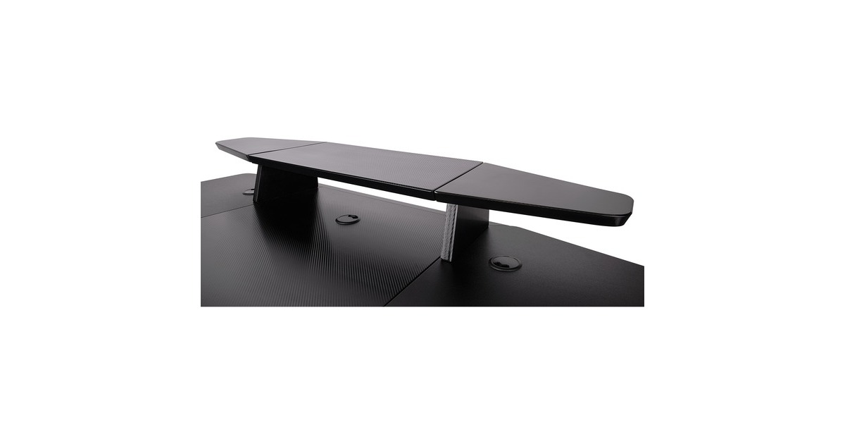 Thermaltake ARGENT P900 Smart Gaming Desk, Gaming-Tisch(schwarz)