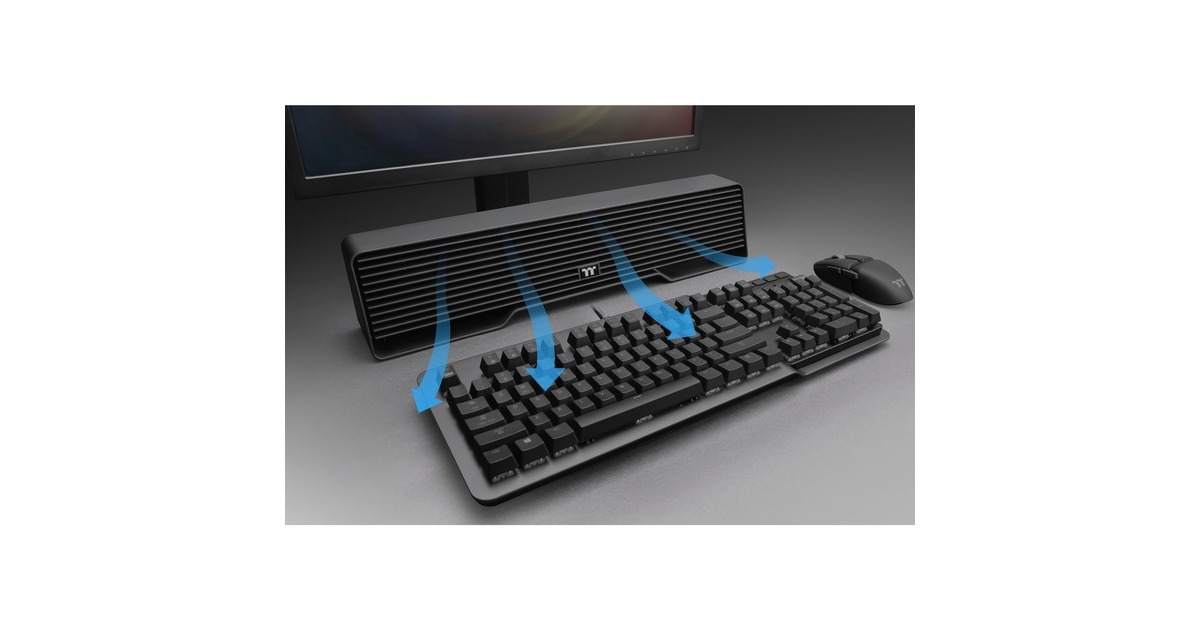 Thermaltake Argent DS100 Desk Cooler, Luftkühler(schwarz)