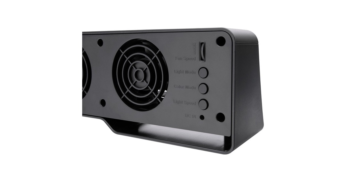 Thermaltake Argent DS100 Desk Cooler, Luftkühler(schwarz)