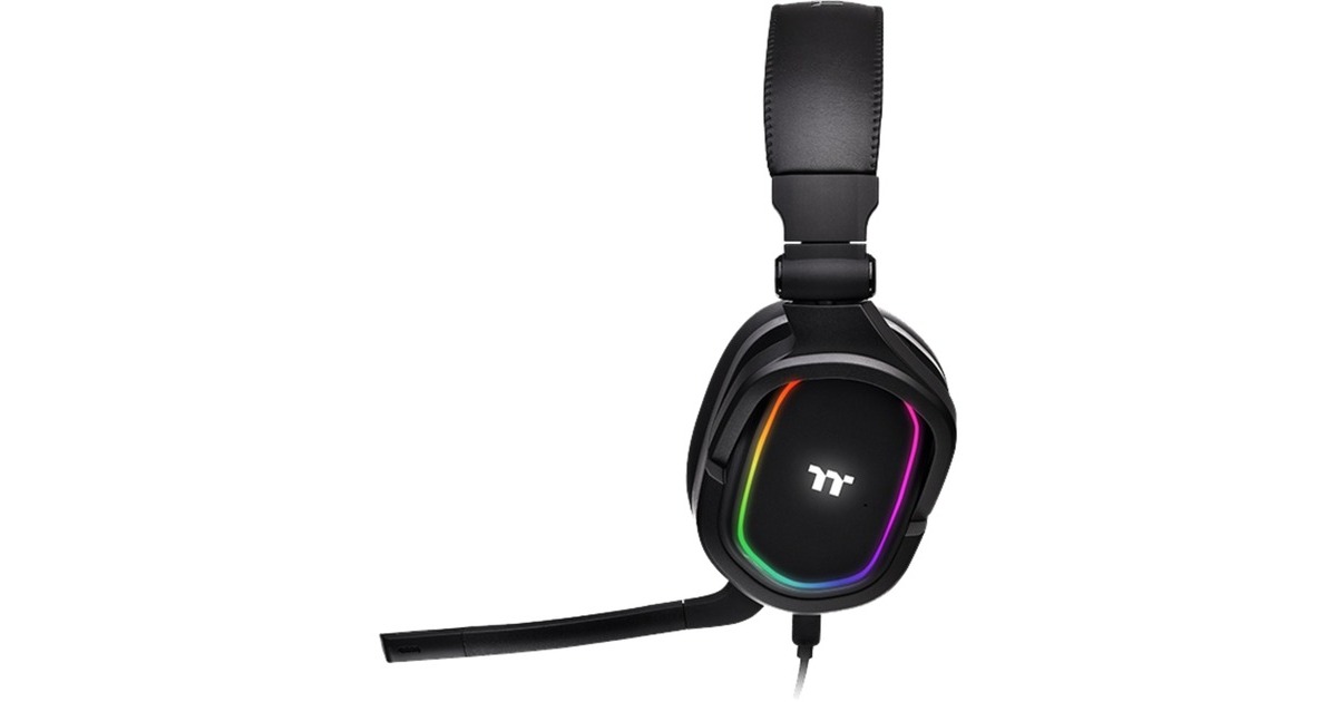 Thermaltake Argent H5 RGB 7.1, Gaming-Headset(schwarz, Klinke)