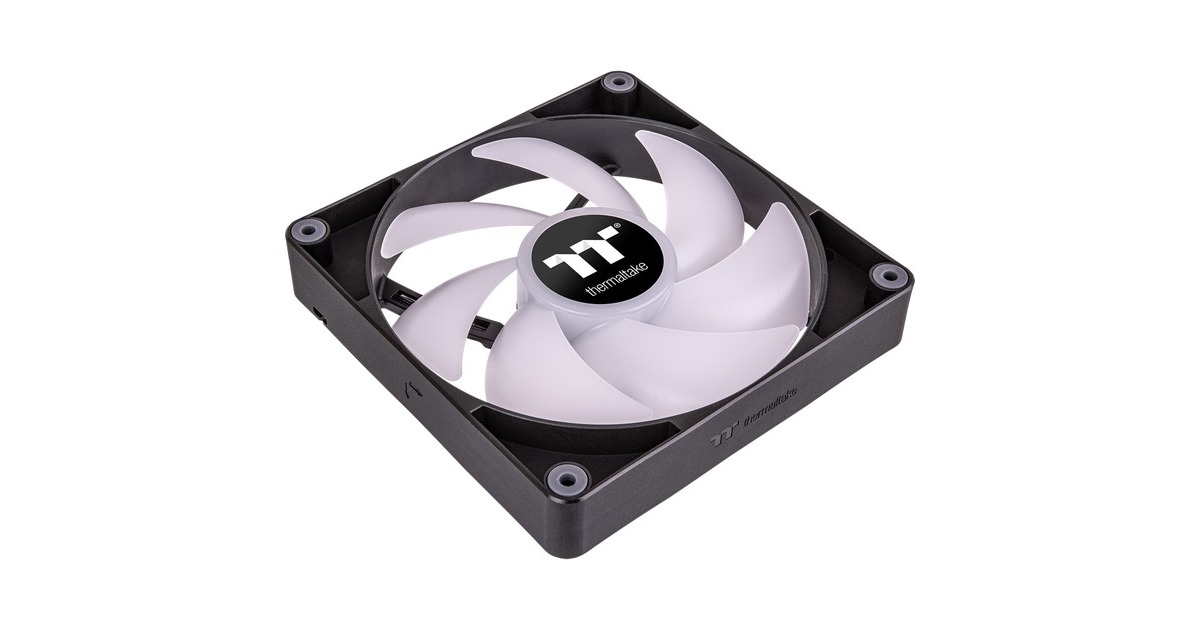 Thermaltake CT140 ARGB Sync PC Cooling Fan, Gehäuselüfter(schwarz, 2er Pack)