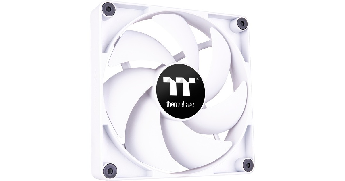 Thermaltake CT140 PC Cooling Fan White, Gehäuselüfter(weiß, 2er Pack)