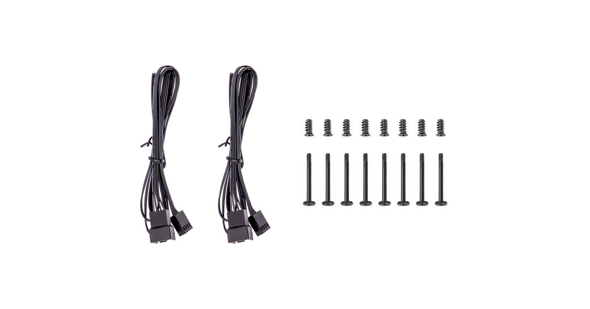 Thermaltake CT140 PC Cooling Fan, Gehäuselüfter(schwarz, 2er Pack)