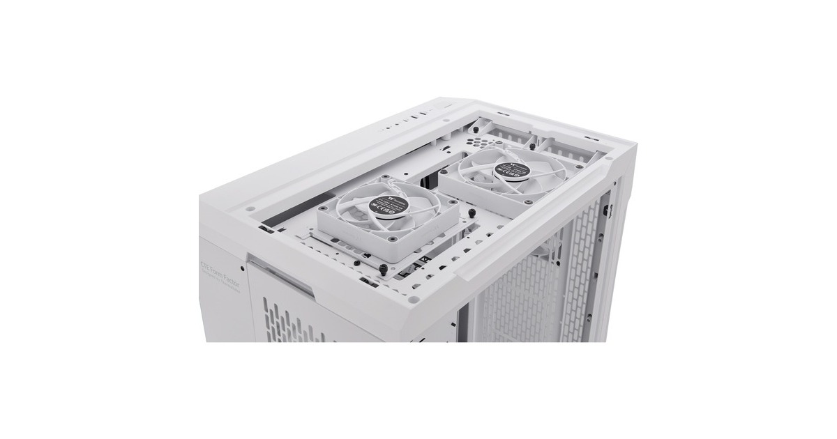 Thermaltake CTE C700 Air Snow, Tower-Gehäuse(weiß, Tempered Glas)