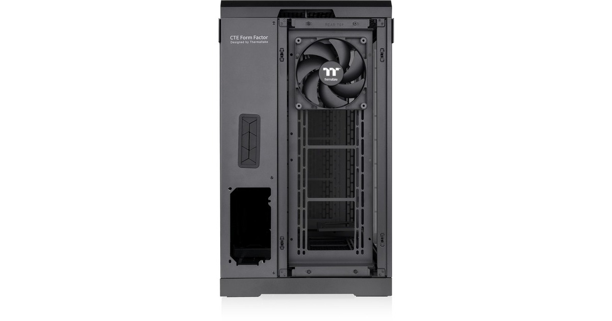 Thermaltake CTE C700 Air, Tower-Gehäuse(schwarz, Tempered Glas)