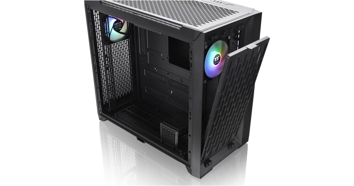 Thermaltake CTE C750 ARGB, Big-Tower-Gehäuse(schwarz, Tempered Glass)