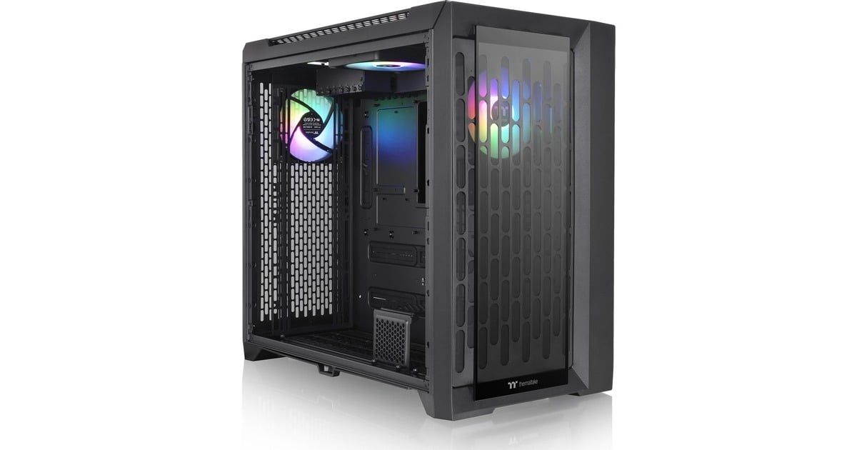 Thermaltake CTE C750 ARGB, Big-Tower-Gehäuse(schwarz, Tempered Glass)