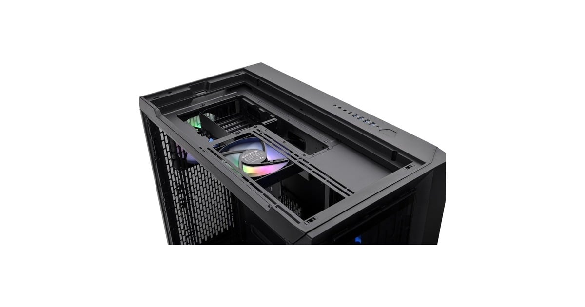 Thermaltake CTE C750 ARGB, Big-Tower-Gehäuse(schwarz, Tempered Glass)