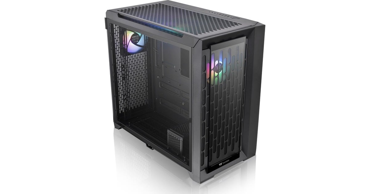 Thermaltake CTE C750 ARGB, Big-Tower-Gehäuse(schwarz, Tempered Glass)