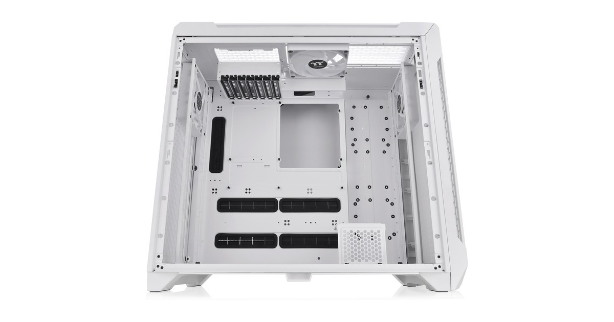 Thermaltake CTE C750 Air Snow, Big-Tower-Gehäuse(weiß, Tempered Glass)