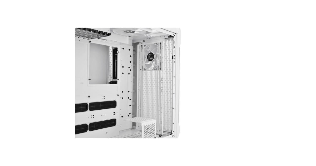 Thermaltake CTE C750 Air Snow, Big-Tower-Gehäuse(weiß, Tempered Glass)