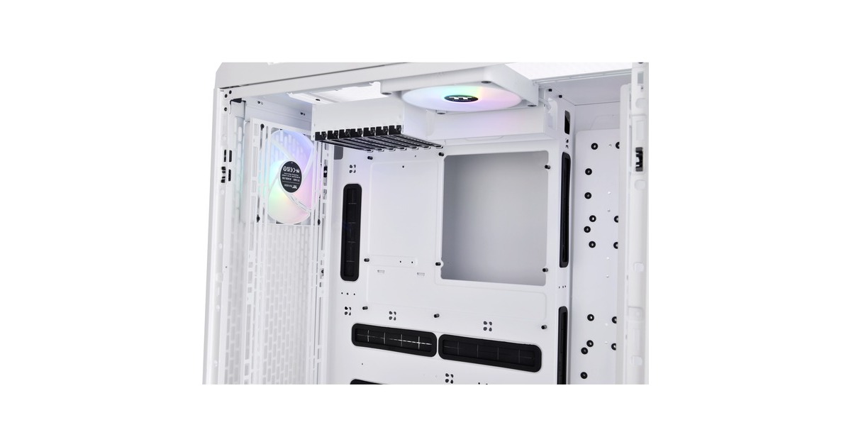 Thermaltake CTE C750ARGB Snow, Big-Tower-Gehäuse(weiß, Tempered Glass)